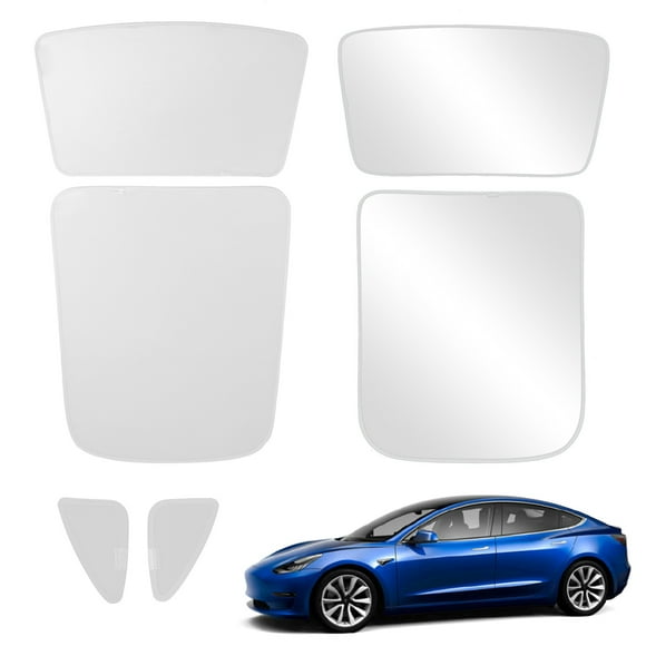 Tesla Model 3 Sunshade Roof Window Skylights Sun Shade with Uv/Heat Insulation Cover for Rear Glasses Tesla Model 3 2016-2020 Roof Black Tesla Model 3 Sunshade Roof Window Skylights Sun Shade with Uv/Heat Insulation Cover for Rear Glasses Tesla Model 3 2016-2020 Roof Black